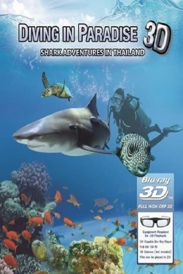 Underwater Thailand Swimming with Sharks Poster