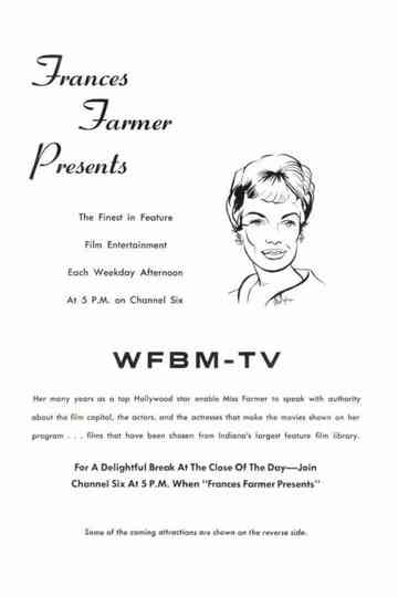 Frances Farmer Presents Poster