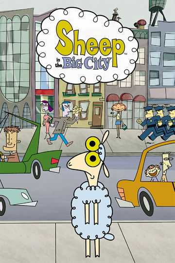 Sheep in the Big City Poster