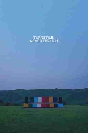 Turnstile: Never Enough Poster
