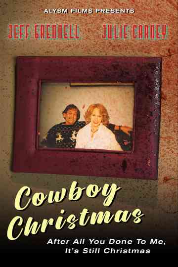 Cowboy Christmas Poster