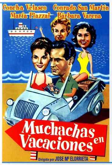 Muchachas en vacaciones Poster