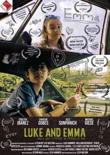 Luke and Emma and a Gas Station on Franklin Ave