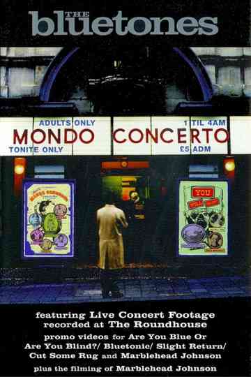 The Bluetones: Mondo Concerto Poster