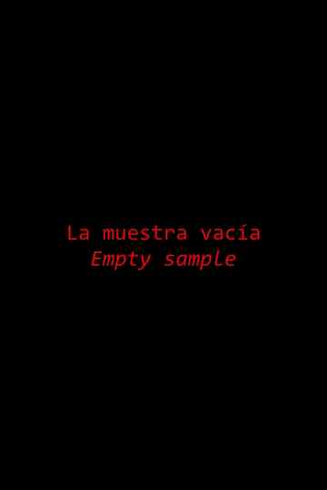 La muestra vacía