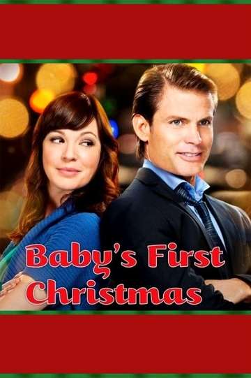 Babys First Christmas Poster