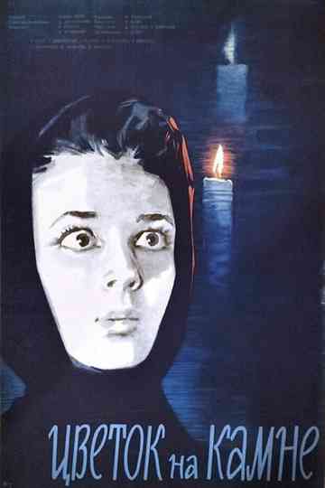 Flower on the Stone Poster