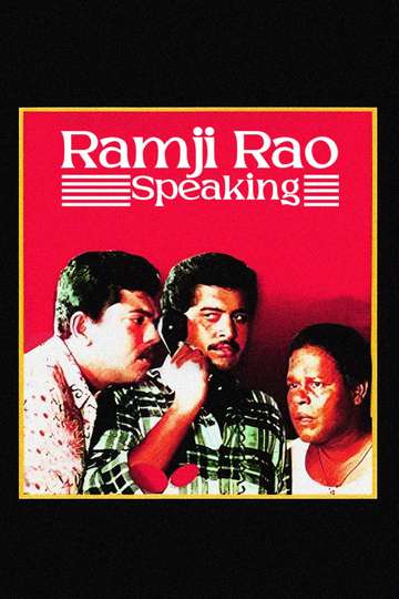 Ramji Rao Speaking Poster