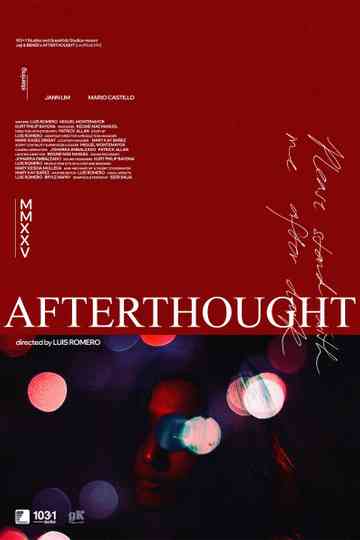 Afterthought Poster