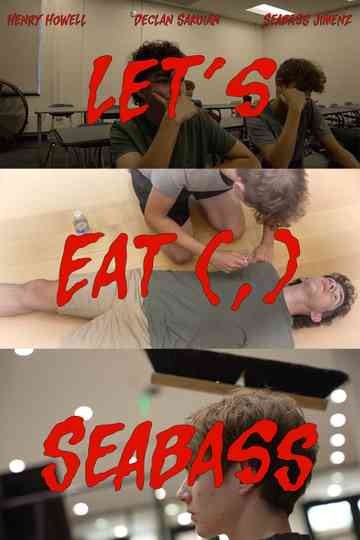 Let's Eat (,) Seabass Poster