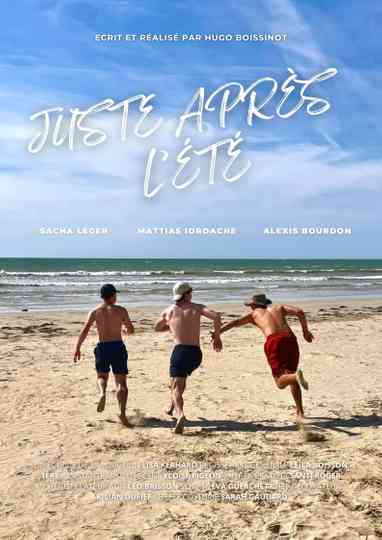 Juste après l'été Poster