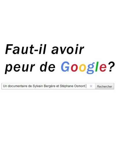 Fautil avoir peur de Google Poster