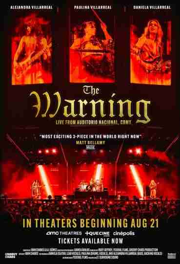 The Warning Live From Auditorio Nacional, CDMX Poster