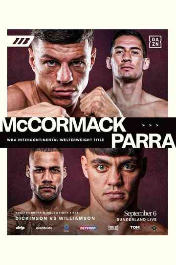 Pat McCormack vs. Miguel Parra Poster