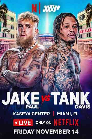 Jake Paul vs. Tank Davis Poster