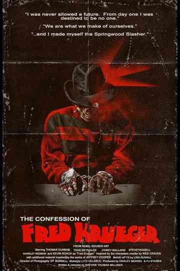The Confession of Fred Krueger Poster