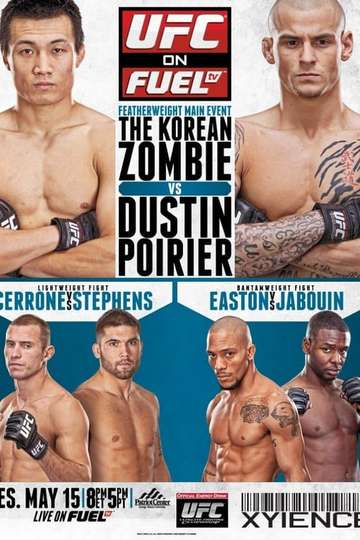 UFC on Fuel TV 3 Korean Zombie vs Poirier Poster