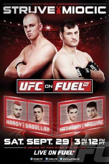 UFC on Fuel TV 5 Struve vs Miocic Poster
