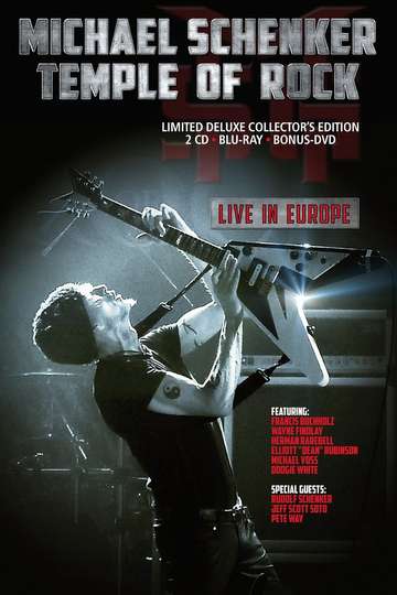 Michael Schenker Temple Of Rock  Live in Europe Poster