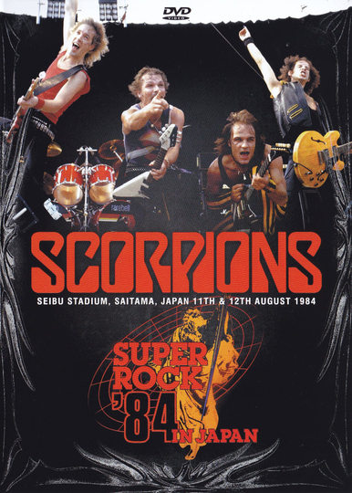 Scorpions Super Rock 84 in Japan