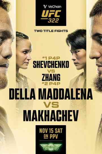 UFC 322: Della Maddalena vs. Makhachev Poster