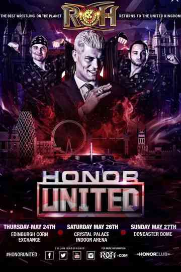 ROH Honor United: Doncaster Poster