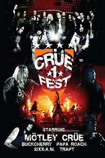 Mötley Crüe  Crüe Fest 2008 Poster