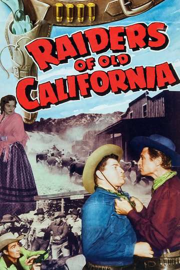 Raiders of Old California Poster