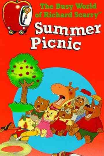 The Busy World of Richard Scarry: Summer Picnic Poster