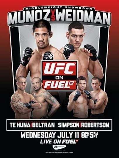 UFC on Fuel TV 4 Munoz vs Weidman