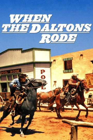 When the Daltons Rode Poster