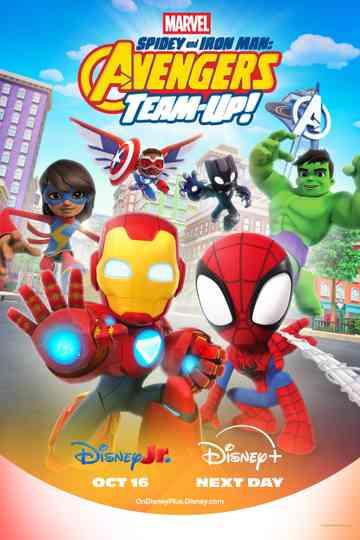 Spidey and Iron Man: Avengers Team Up! Poster