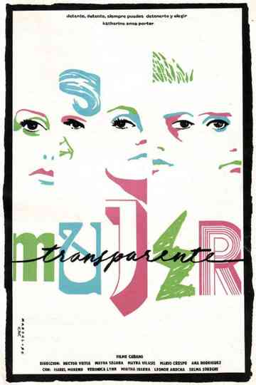 Mujer Transparente Poster