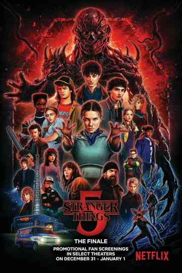 Stranger Things 5: The Finale Poster
