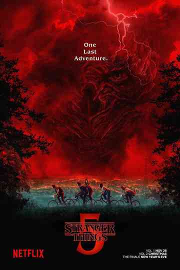 Stranger Things: The Rightside Up Poster