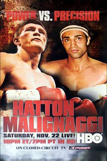 Ricky Hatton vs Paulie Malignaggi Poster