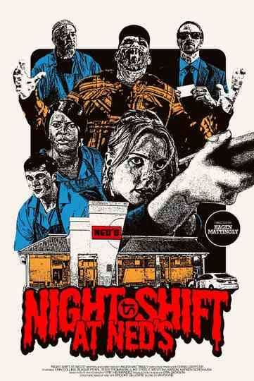 Night Shift at Ned's Poster