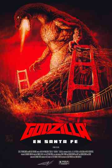 Godzilla en Santa Fe Poster