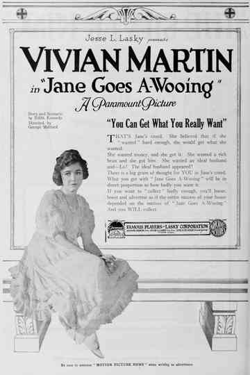 Jane Goes A-Wooing Poster