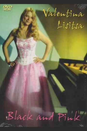 Valentina Lisitsa: Black and Pink Poster