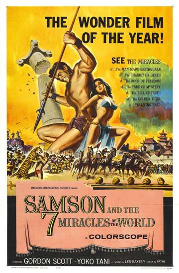 Samson and the 7 Miracles of the World Poster