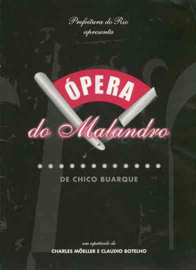 Ópera do Malandro: Stage Play Poster