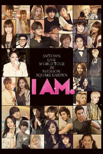 I AM. SMtown Live World Tour In Madison Square Garden Poster