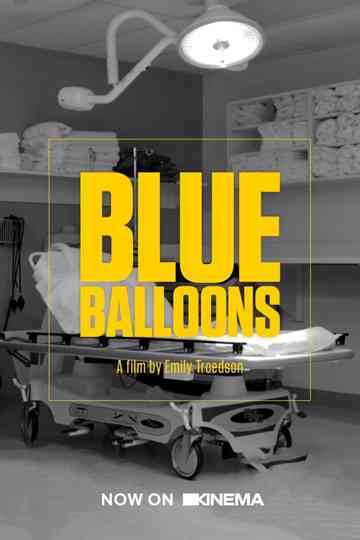 Blue Balloons Poster