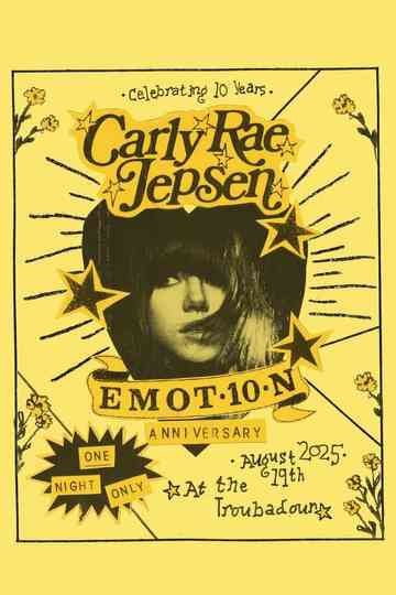 Carly Rae Jepsen: EMOTION - The 10th Anniversary Poster