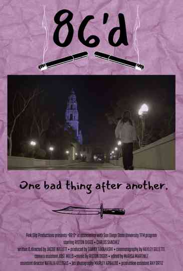 86'd Poster