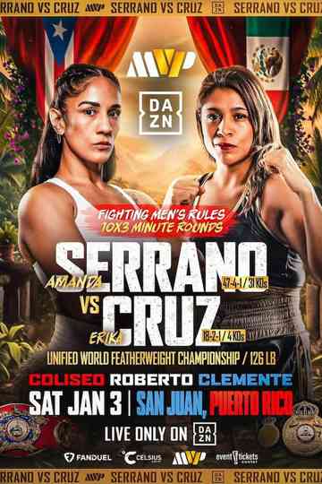 Amanda Serrano vs. Erika Cruz II Poster