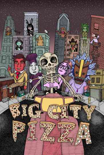 Big City Pizza Poster