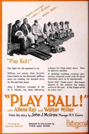 Play Ball Poster