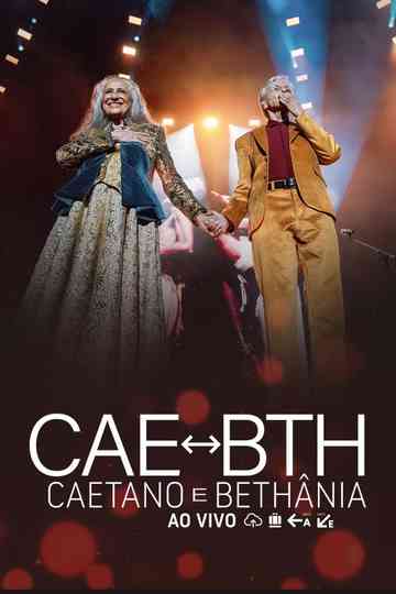 Caetano e Bethânia Ao Vivo Poster
